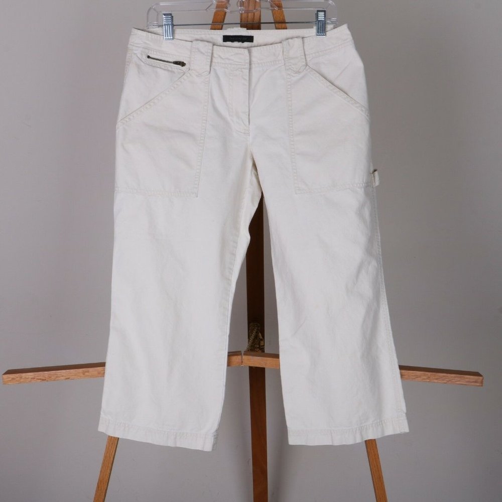 The Limited Capri Casual Dress Pants Womens White